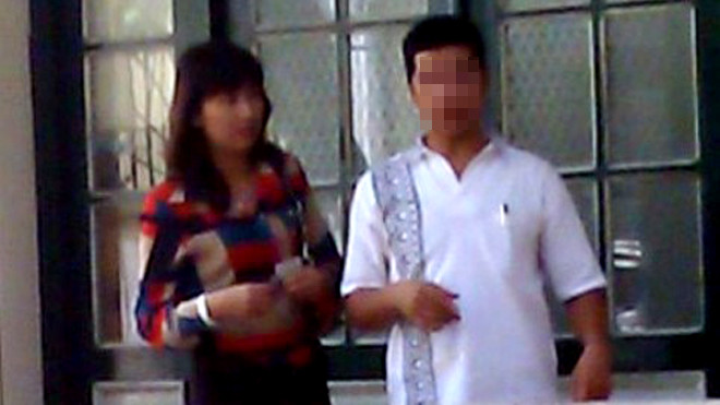 Chị Nguyễn Thị Hằng - vợ bác sĩ Tường. Ảnh: Đất Việt