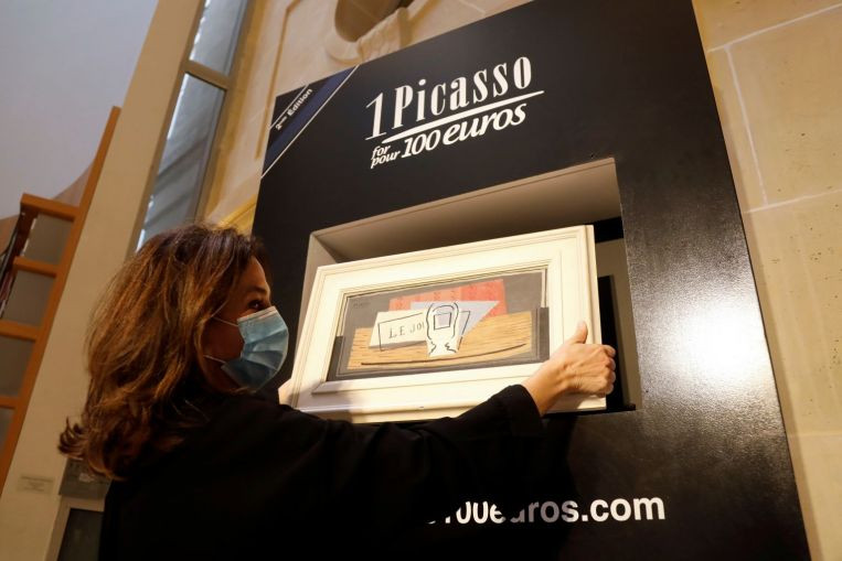 “Nature Morte” của danh họa Tây Ban Nha Pablo Picasso đã tìm thấy chủ nhân mới trong sự kiện xổ số từ thiện. Ảnh: Reuters