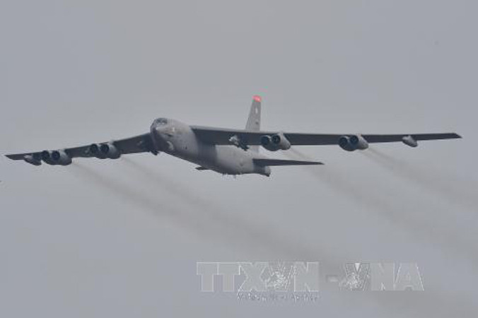 Máy bay ném bom B-52. Ảnh: AFP/TTXVN.