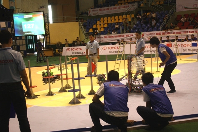 Robocon 2014 và 180 giây quyết định 
