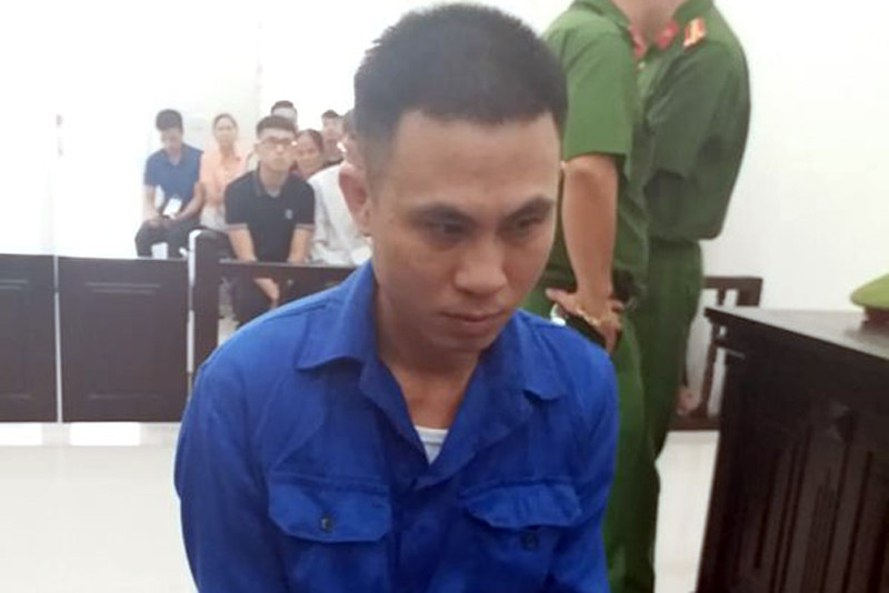 Bị cáo Sáng tại phiên xét xử.