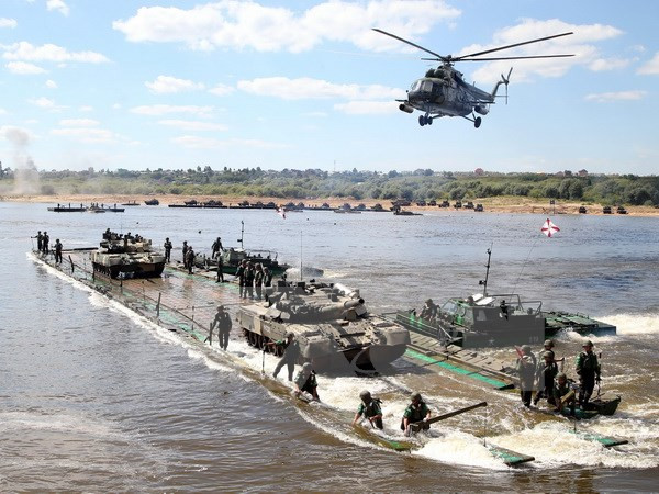 Binh sỹ Nga. (Nguồn: EPA/TTXVN)