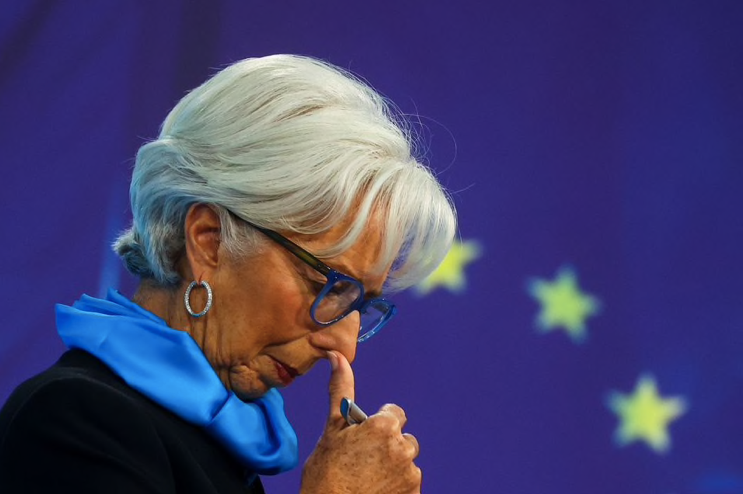 Chủ tịch ECB Christine Lagarde. (Ảnh: Reuters)
