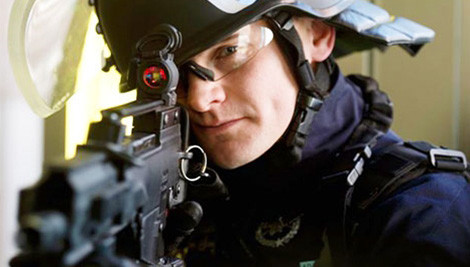 Đặc nhiệm Pháp sử dụng khẩu Heckler&Koch G36 trong vụ giải cứu con tin ở Nhà hát Bactaclan. Ảnh: Getty.