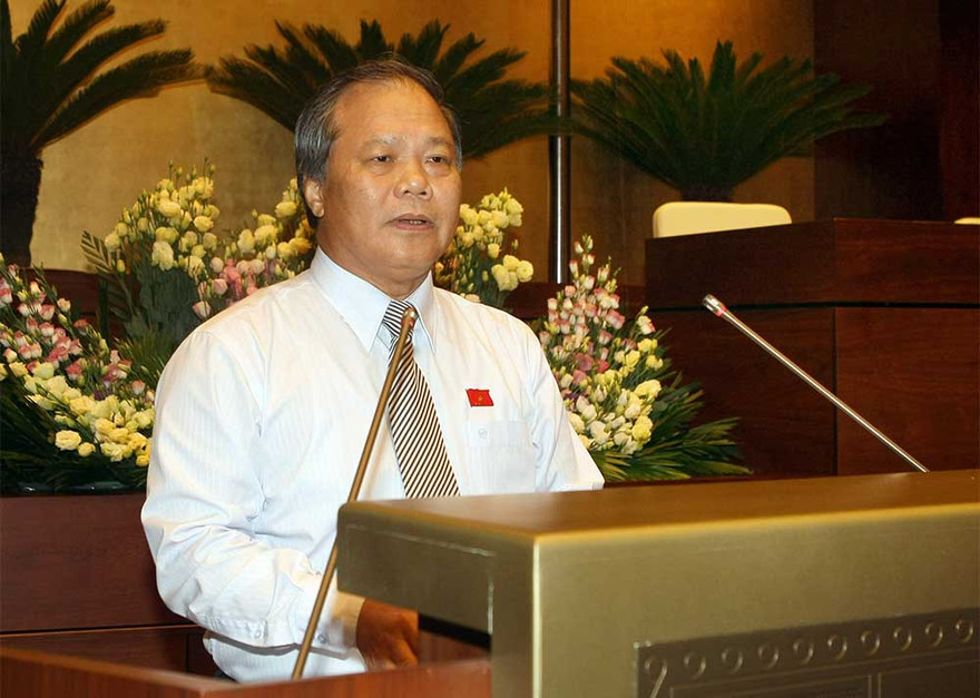 Chủ nhiệm Uỷ ban Pháp luật Phan Trung Lý. Ảnh Như Ý.