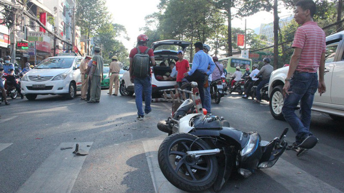 Hiện trường vụ tai nạn