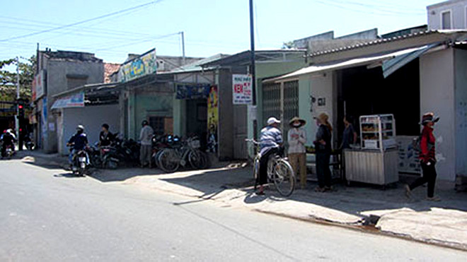 Hiện trường nơi xảy ra vụ nổ súng bắt trộm