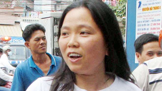 Nữ tài xế Trang Thanh Thoảng