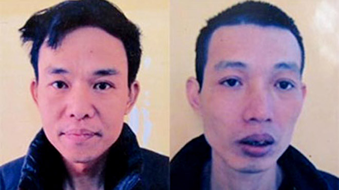 Đối tượng Hoàng Huy Công và Nguyễn Thế Quân