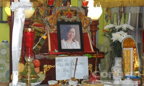 Di ảnh của chị Mai