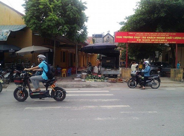 Nơi anh Khánh bị con nợ đâm trọng thương. Ảnh: H.H