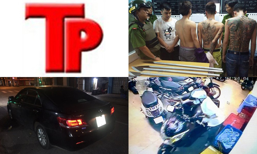 Bản tin Hình sự 18H: Truy tìm tên trộm bịt mặt một mình dắt 9 xe tay ga