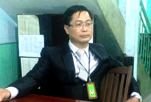 Ông Hoàng bị tạm giữ hình sự. Ảnh: Hải Thuận