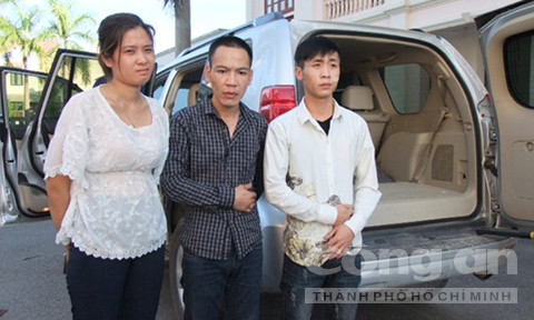 3 đối tượng được đưa về cơ quan điều tra