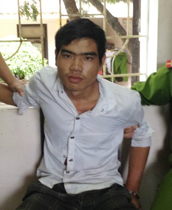 Vi Văn Hai lúc bị bắt. Ảnh: Cơ quan điều tra