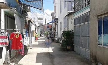 Con hẻm xảy ra sự việc