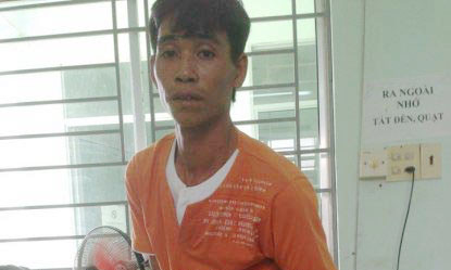 Trung lúc vừa mới bị bắt