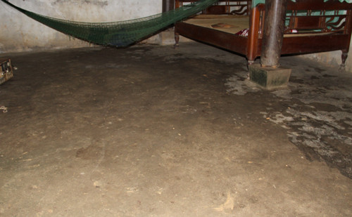 Nơi Mùi tấn công hai đứa trẻ trông nhà khi người lớn đi vắng