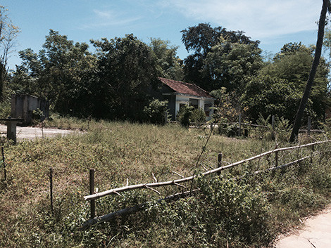 Ngôi nhà nơi phát hiện xác chết của thiếu nữ