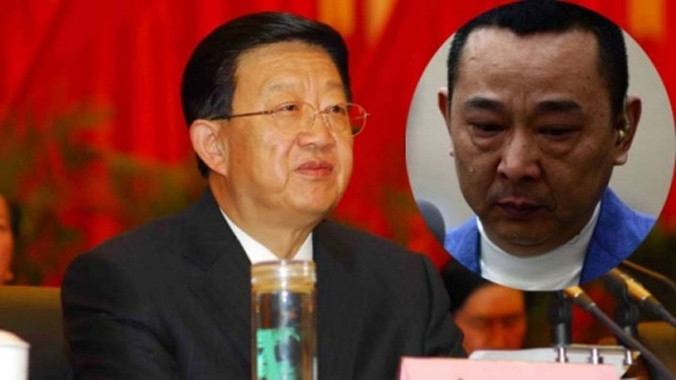 Bạch Ân Bồi có quan hệ thân thiết với trùm xã hội đen Lưu Hán (ảnh nhỏ)