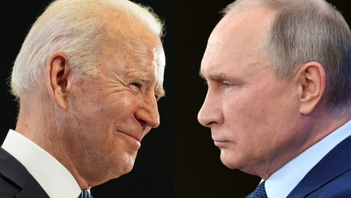 Tổng thống Mỹ Joe Biden và Tổng thống Nga Putin