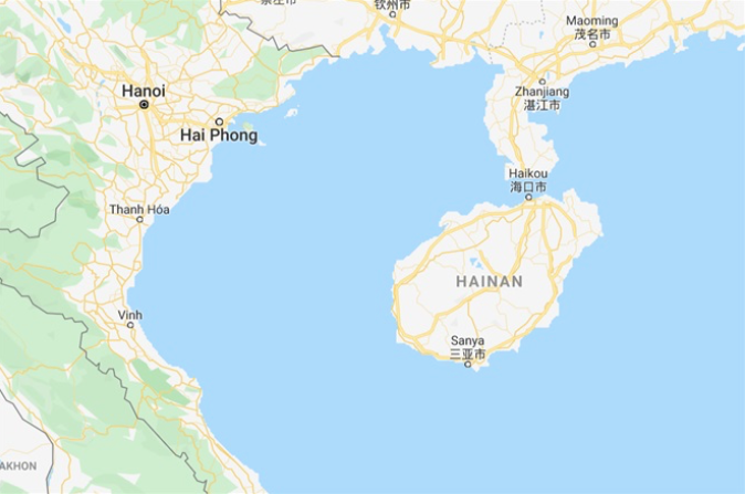 Khu vực vịnh Bắc Bộ