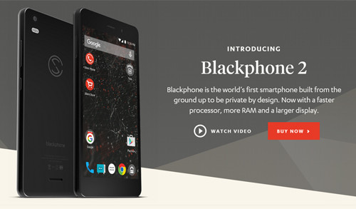 Mẫu Blackphone thế hệ 2.