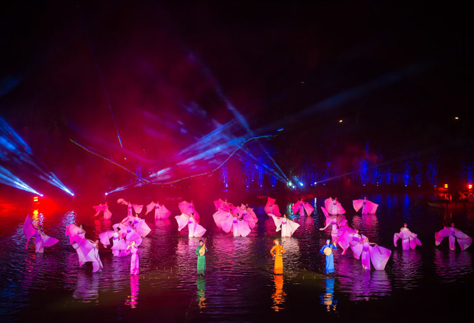 “Chúa đảo Tuần Châu” chính thức công diễn thực cảnh Tinh hoa Bắc Bộ