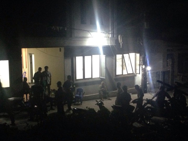 Hiện trường xảy ra vụ án mạng. Ảnh: Dân Trí.