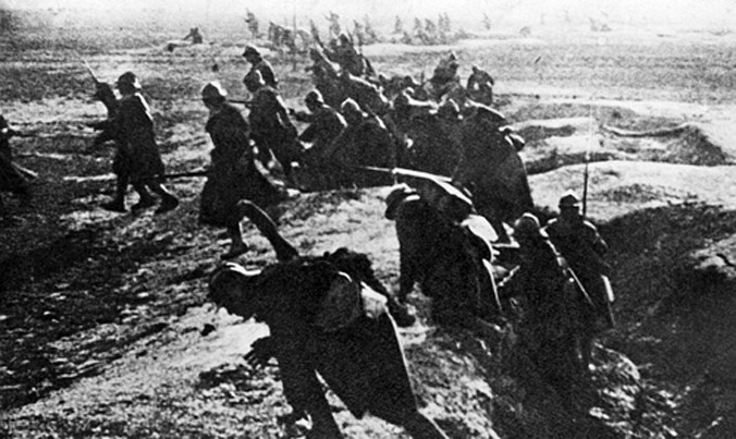 Binh sĩ Pháp trong trận chiến Verdun.