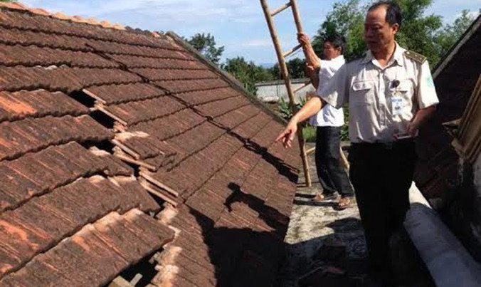 Hiện trường sự việc. Ảnh: Báo Giao thông.