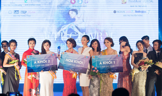 Top 3 Duyên dáng Ngoại thương 2016.