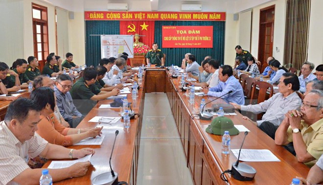 Quang cảnh buổi tọa đàm. Ảnh: Thanh Liêm/TTXVN.