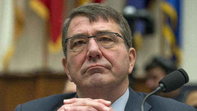 Bộ trưởng Quốc phòng Mỹ Ashton Carter. Ảnh: AP.