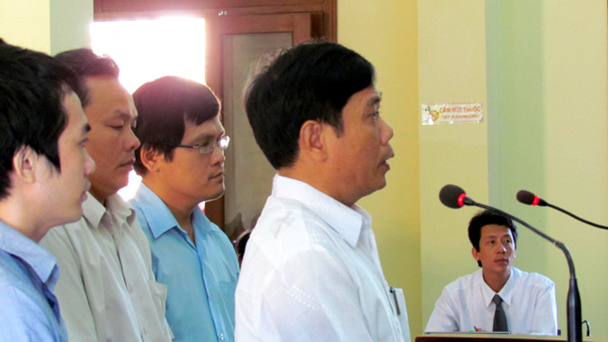 Bị cáo Lê Đức Hoàn xin gia đình nạn nhân rộng lòng tha thứ.