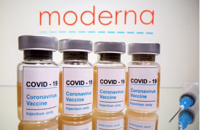 Vắc-xin COVID-19 của Moderna. (Ảnh: Reuters)