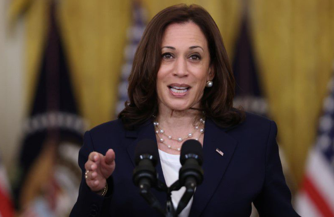 Phó Tổng thống Mỹ Kamala Harris. (Ảnh: Reuters)