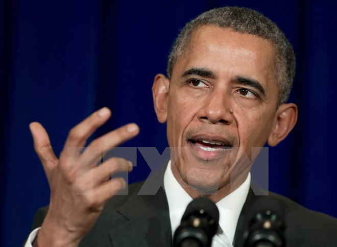 Tổng thống Mỹ Barack Obama. (Nguồn: AFP/TTXVN)