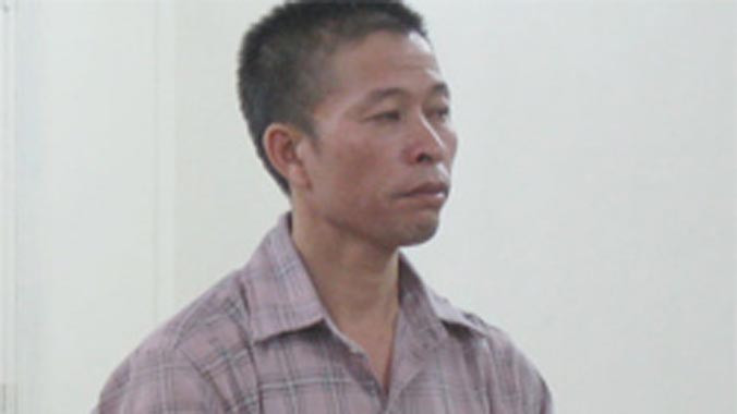 Bị cáo Bùi Xuân Thọ.