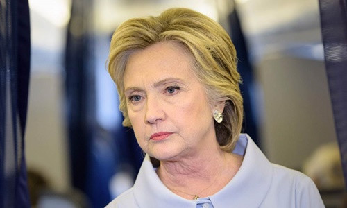 Ứng viên tổng thống Mỹ đảng Dân chủ Hillary Clinton. Ảnh: NBC News.