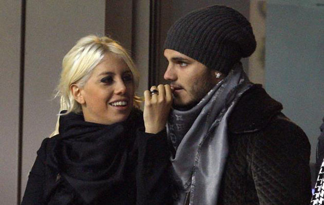 Icardi và người tình Nara.