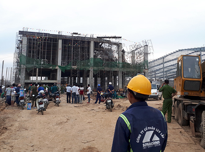 Ảnh: Hiện trường vụ việc.