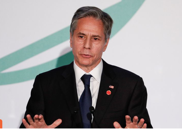 Ngoại trưởng Mỹ Antony Blinken. (Ảnh: Reuters)