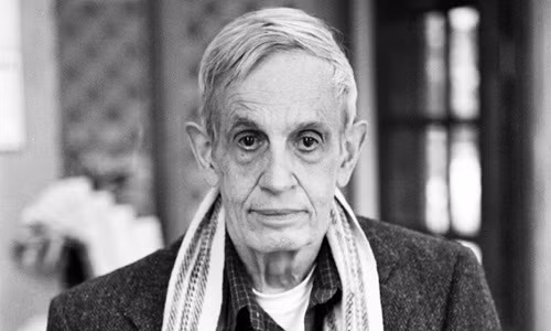 Nhà toán học đoạt giải Nobel Kinh tế John Nash. Ảnh:Adafruit Industries 