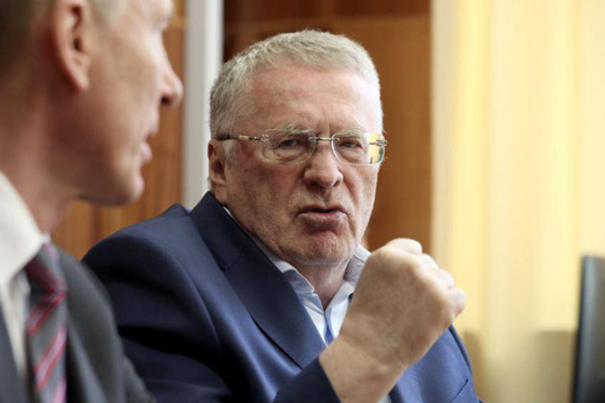 Ứng viên tổng thống Nga Vladimir Zhirinovsky. Ảnh: Moskva News Agency.