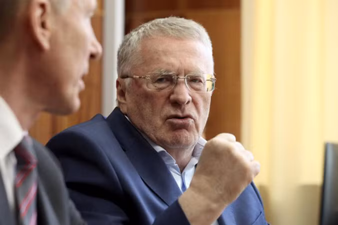 Ứng viên tổng thống Nga Vladimir Zhirinovsky. Ảnh: Moskva News Agency.