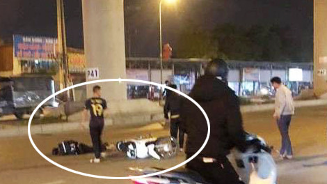 Hiện trường vụ việc.