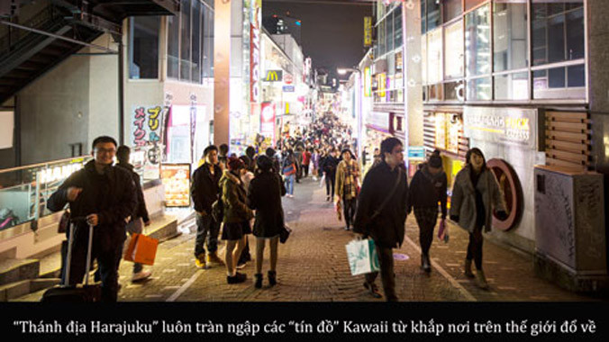 Điên cuồng ở 'thánh địa hồng' Harajuku