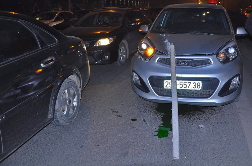 Hiện trường vụ việc.