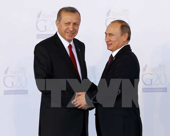 Tổng thống Thổ Nhĩ Kỳ Recep Tayyip Erdogan. (Nguồn: AFP/TTXVN)